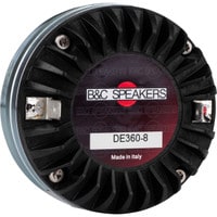 Main product image for B&C DE360 1" Polymer Horn Driver 8 Ohm 2-Bolt 294-6042